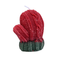 Christmas Red Glove Candle