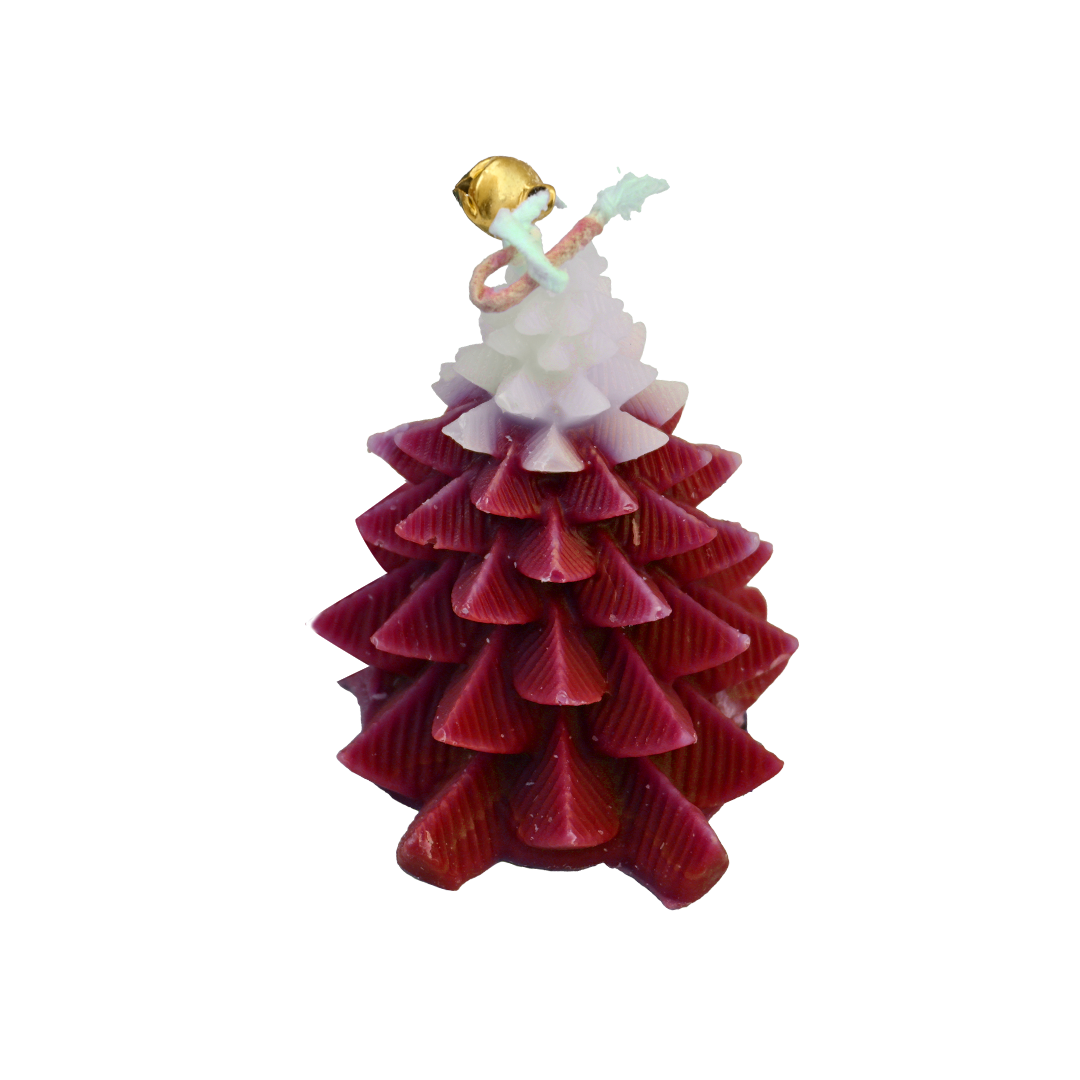 Red Sharp Tree Candle