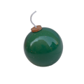 Christmas Green Ball Candle