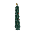 Thin Green Tree Candle