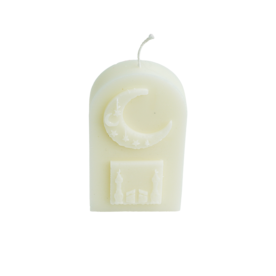 Ramadan Mosque Crescent Candle