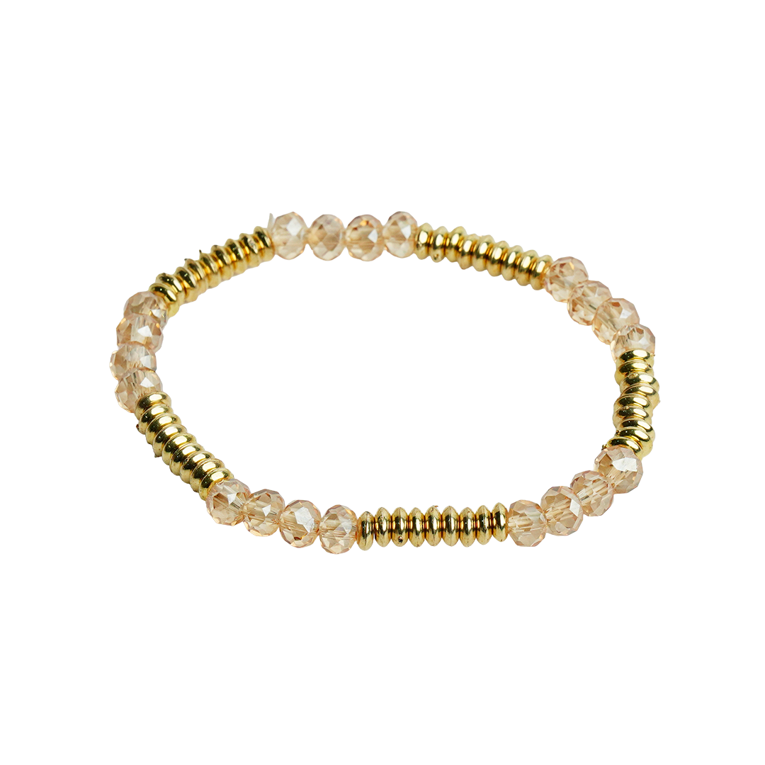 Crystal Gold Bracelet