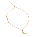 Simple Crescent Necklace