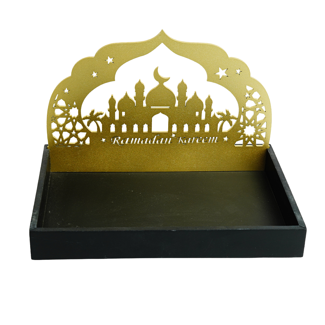 Black Ramadan Tray