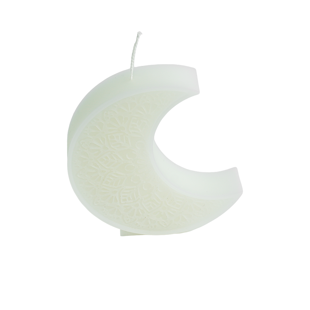 Ramadan Ornamental Crescent Candle