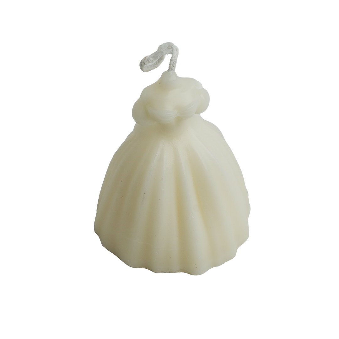 White Dress Candle