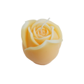Yellow Rose Candle