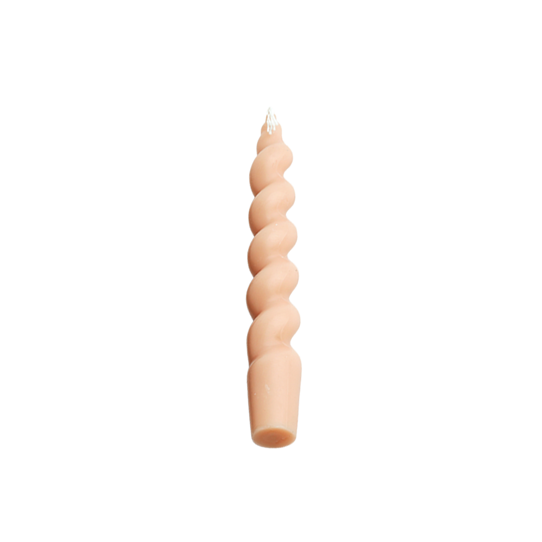Curly Nude Candle