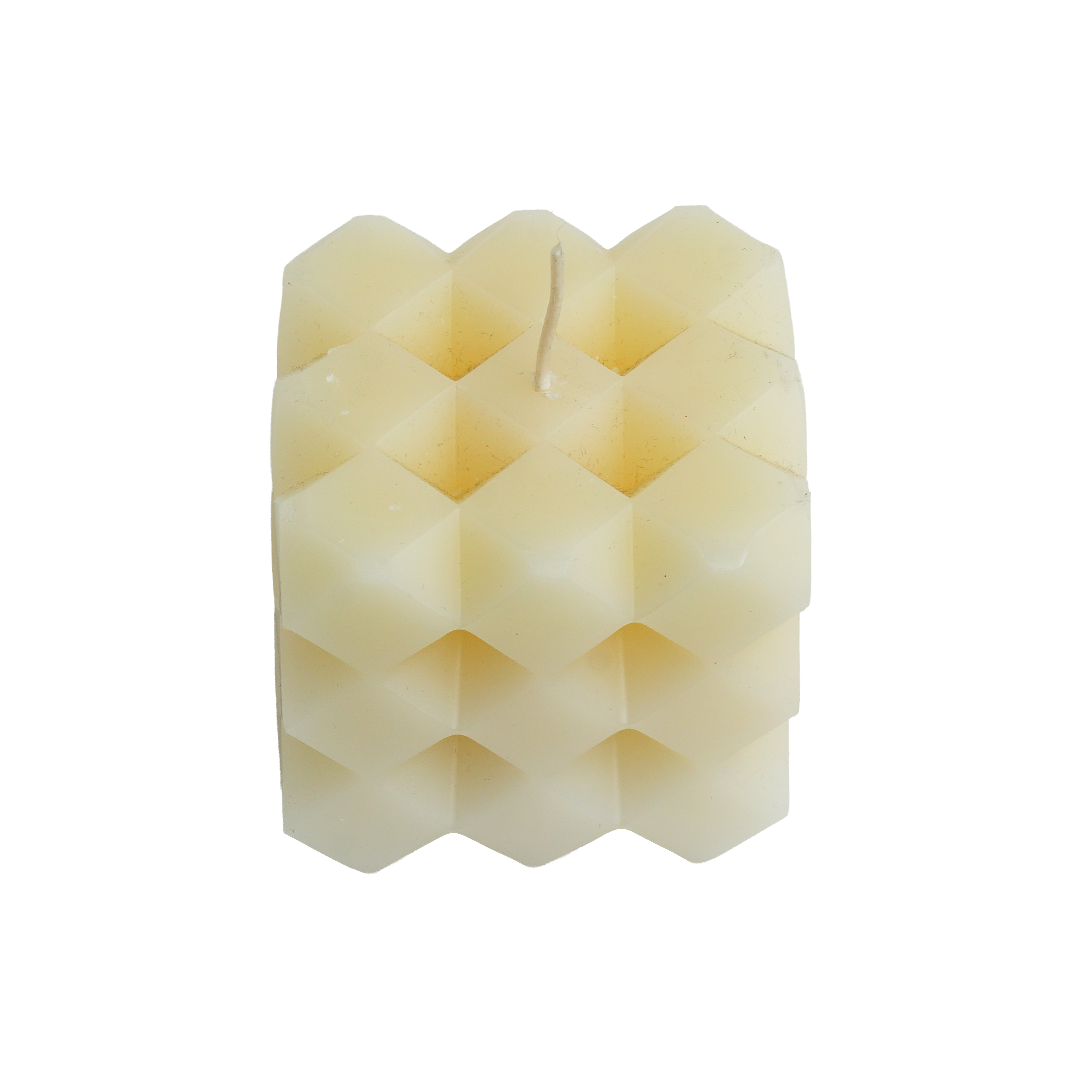 3D Exagone Cube Candle