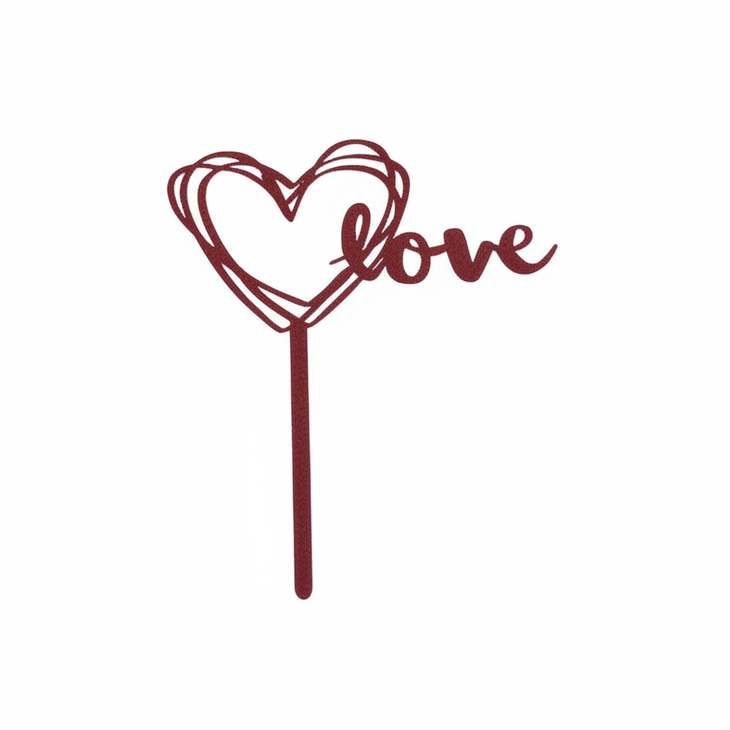 Love Heart Topper