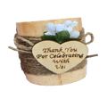 wooden candle holder